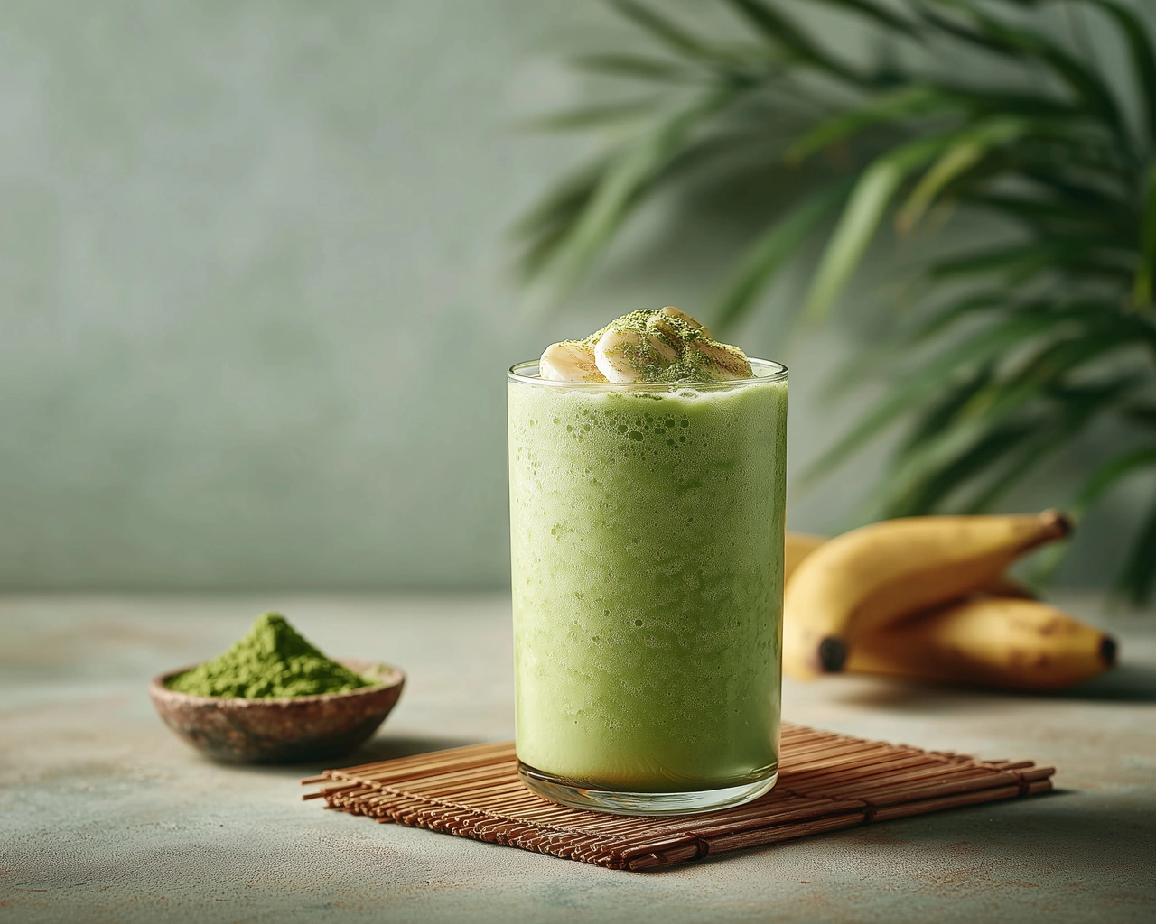 Té verde servido con limón y rodajas de cítricos